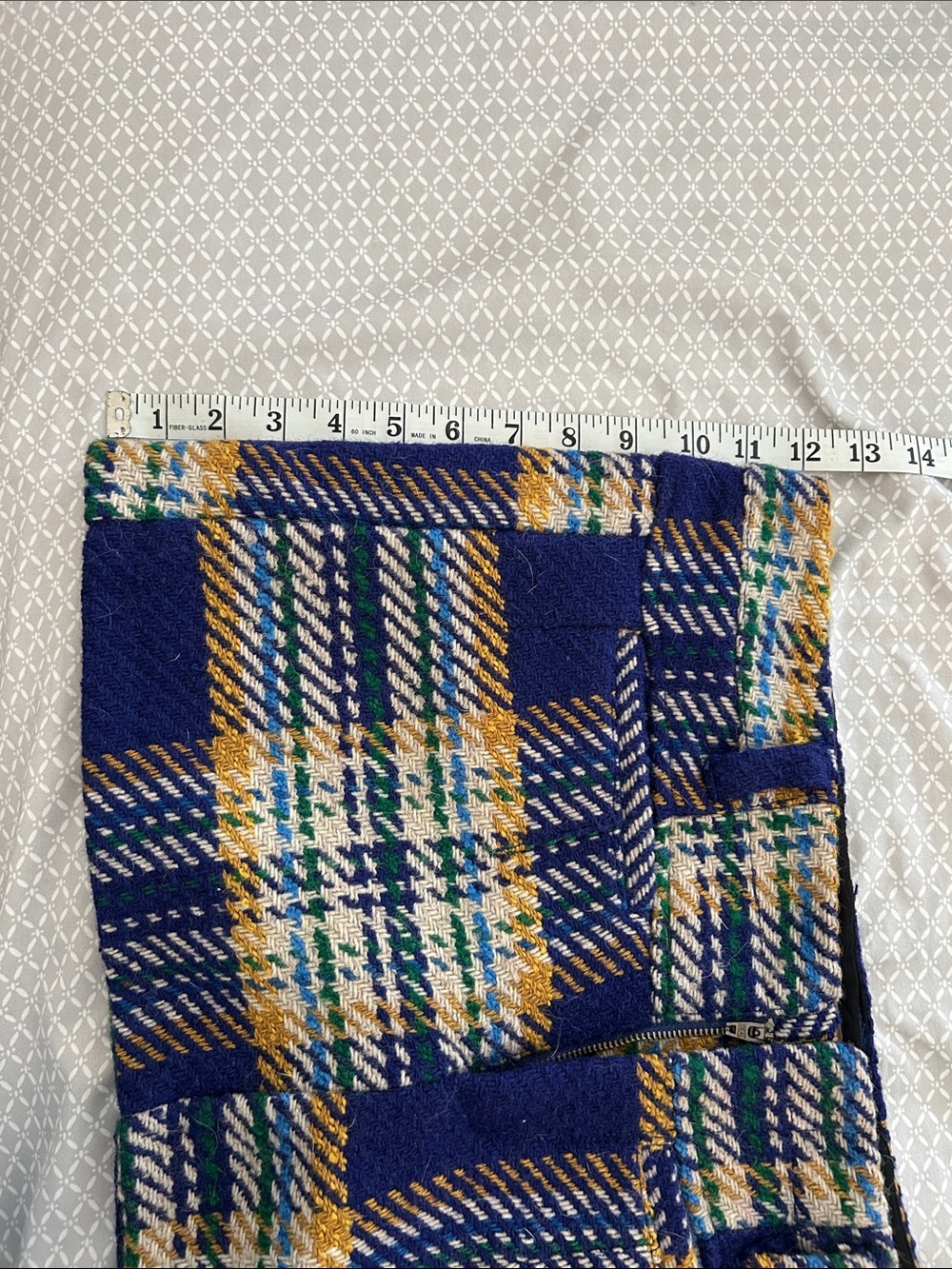Free People Plaid Micro Mini Skirt - Picture 6 of 6
